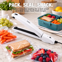 Load image into Gallery viewer, VERSA Handheld Bag Sealer – Impulse Heat Sealer Keeps Food Fresh