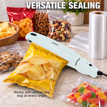 Load image into Gallery viewer, VERSA Handheld Bag Sealer – Impulse Heat Sealer Keeps Food Fresh

